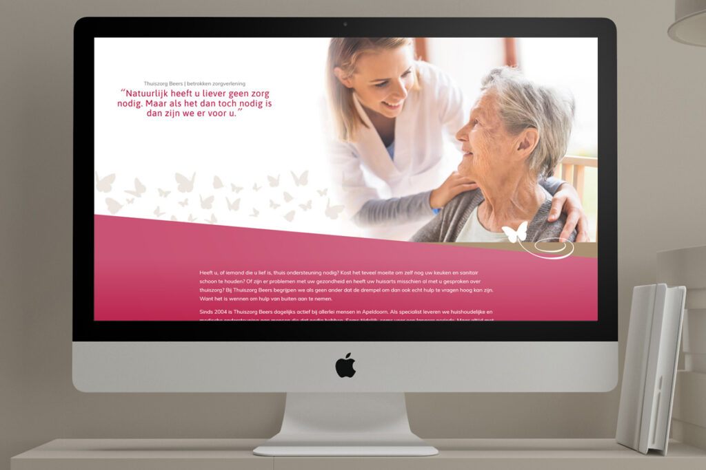 website Thuiszorg Beers